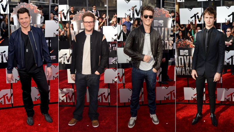Illustration for article titled Hideous Dresses and Cool Shoes at the MTV Movie Awards